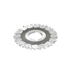 Side Chip Saw: 4" Blade Dia, 1/8" Blade Thickness, 1" Arbor Hole Dia, 32 Teeth, High Speed Steel