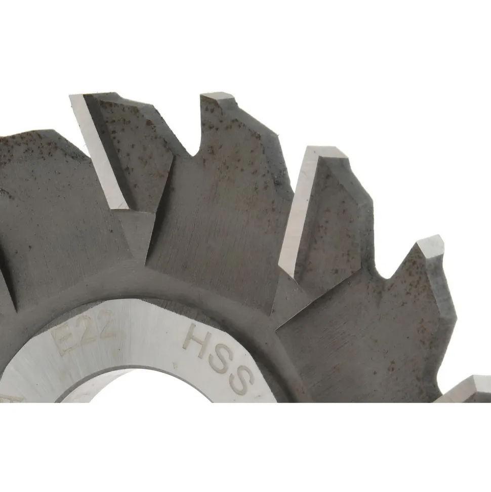 Side Milling Cutter: 3" Cutter Dia, 1/4" Cutting Width, 1" Arbor Hole, 18 Teeth