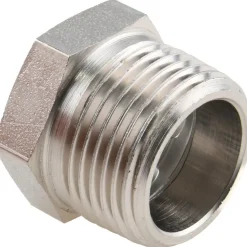 3/4" Sight Dia, 3/4" Thread, 0.94" OAL, High Pressure Fused Pipe Thread with Reflector Sight Glass & Flow Sight