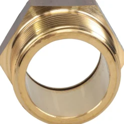 1-3/8" Sight Dia, 1-1/2" Thread, 1-1/2" OAL, Low Pressure Pipe Thread Lube Sight, Open View Sight Glass & Flow Sight