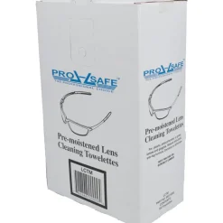 Silicone Free Lens Cleaning Towelettes: Anti-Fog, Anti-Static, Individually Wrapped, 5