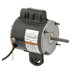 Single Phase Permanent Split Capacitor (PSC) AC Motor: TEAO Enclosure