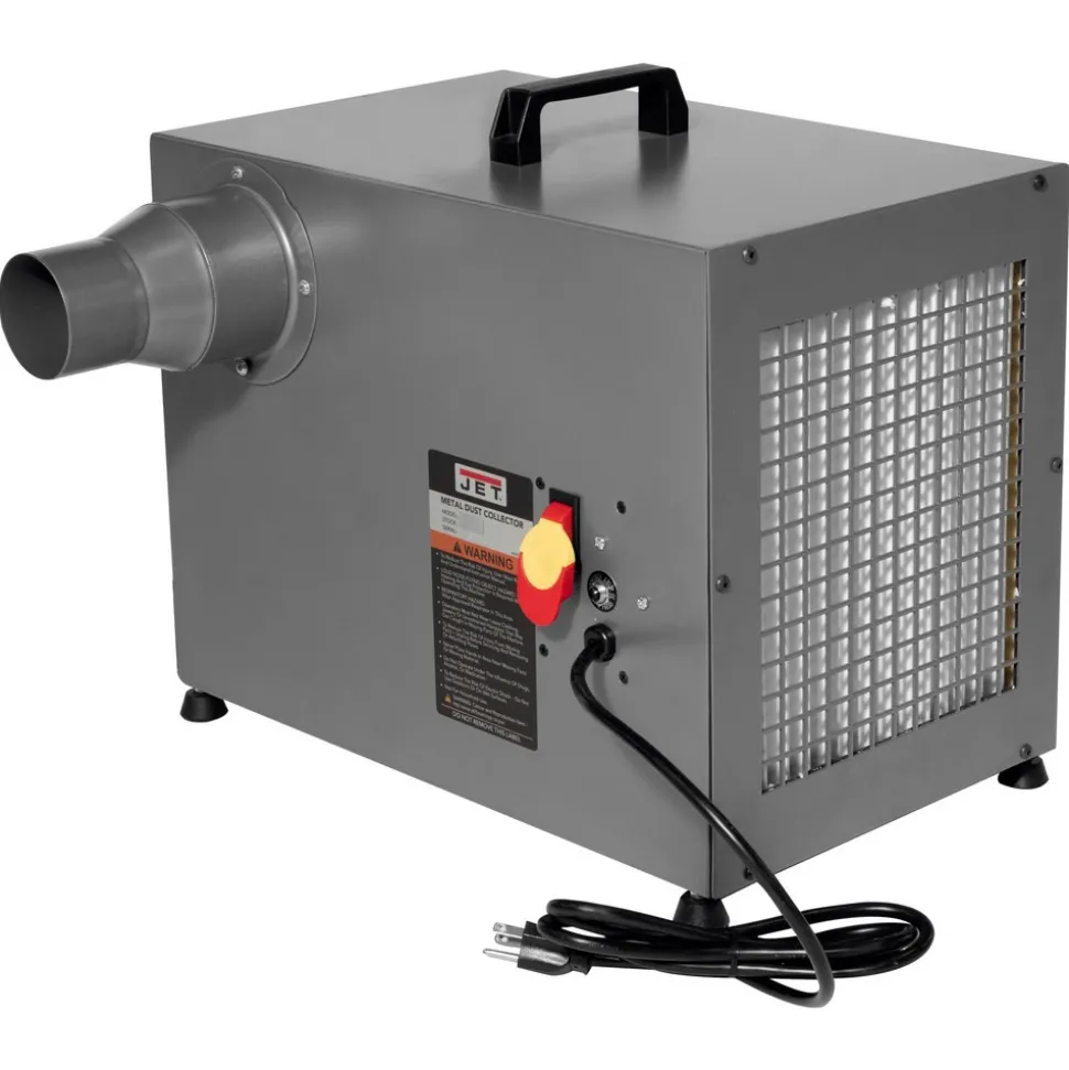 Single-Stage Dust Collector: 5610 sq ft, Cabinet Mount or Portable, 0.33 hp, 115V, Single Phase