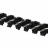Single Stem/Spiral Condenser Tube Brush: 5/16" Dia, 6-1/4" OAL, Nylon Bristles