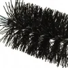 Single Stem/Spiral Tube Brush: 3" Dia, 7-1/4" OAL, Nylon Bristles