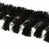 Single Stem/Spiral Tube Brush: 1-1/4" Dia, 7-1/4" OAL, Nylon Bristles