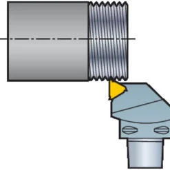 Size C4, 50mm Head Length, 27mm Ctr to Cutting Edge, Right Hand External Modular Threading Cutting Unit Head