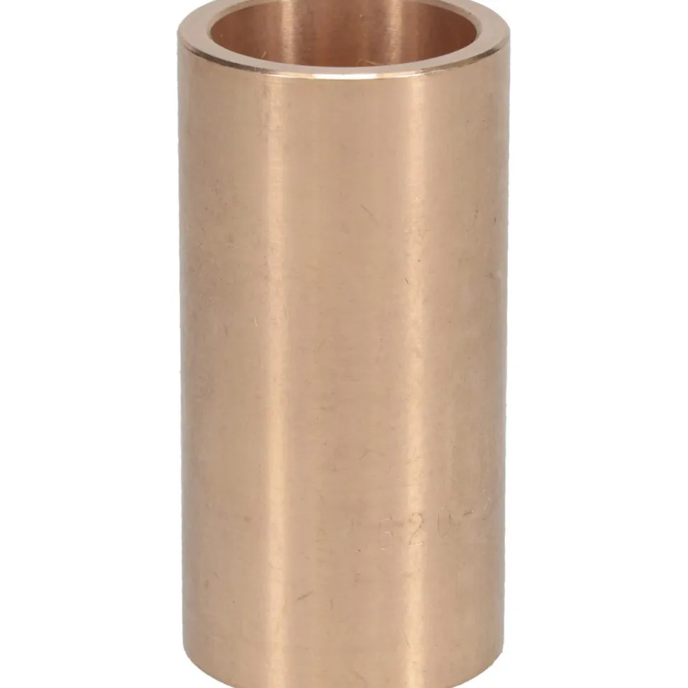 Sleeve Bearing: 1" ID, 1-1/4" OD, 2-1/2" OAL, Cast Bronze