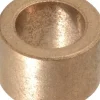 Sleeve Bearing: 1/2" ID, 3/4" OD, 1/2" OAL, Oil-Impregnated Bronze
