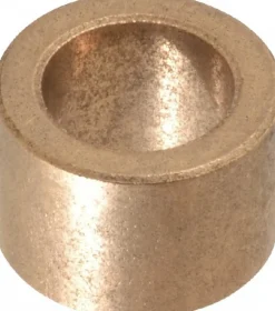 Sleeve Bearing: 1/2" ID, 3/4" OD, 1/2" OAL, Oil-Impregnated Bronze