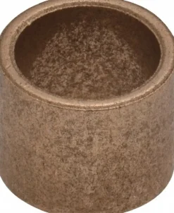 Sleeve Bearing: 1/2" ID, 5/8" OD, 1/2" OAL, Oil-Impregnated Bronze