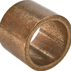 Sleeve Bearing: 1" ID, 1-1/4" OD, 1" OAL, Oil-Impregnated Bronze