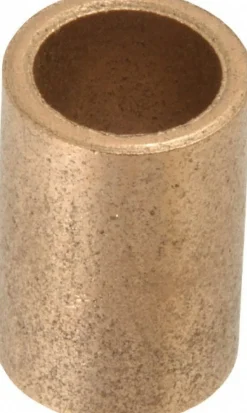 Sleeve Bearing: 3/8" ID, 1/2" OD, 3/4" OAL, Oil-Impregnated Bronze