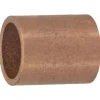 Sleeve Bearing: 1/2" ID, 5/8" OD, 3/4" OAL, Oil-Impregnated Bronze