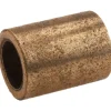 Sleeve Bearing: 1/4" ID, 3/8" OD, 1/2" OAL, Oil-Impregnated Bronze