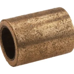 Sleeve Bearing: 1/4" ID, 3/8" OD, 1/2" OAL, Oil-Impregnated Bronze