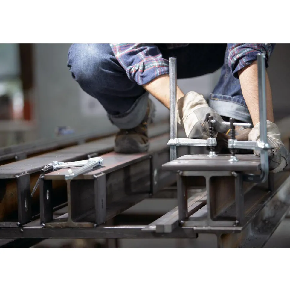 Sliding Arm Bar Clamp: 5.5000" Throat Depth