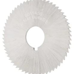 Slitting & Slotting Saw: 2-1/4" Dia, 0.0640" Thick, 5/8" Arbor Hole, 60 Teeth, High Speed Steel