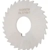 Slitting & Slotting Saw: 3" Dia, 1/16" Thick, 1" Arbor Hole, 30 Teeth, High Speed Steel