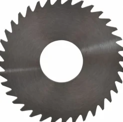 Slitting & Slotting Saw: 1-1/2" Dia, 1/16" Thick, 1/2" Arbor Hole, 36 Teeth, Solid Carbide