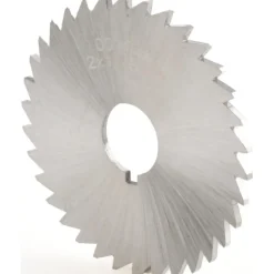 Slitting & Slotting Saw: 2" Dia, 1/16" Thick, 1/2" Arbor Hole, 34 Teeth, High Speed Steel