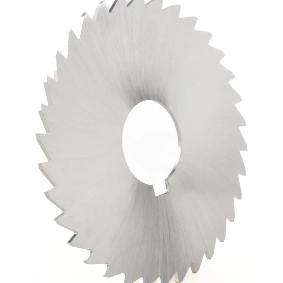 Slitting & Slotting Saw: 3-1/2" Dia, 1/16" Thick, 1" Arbor Hole, 34 Teeth, High Speed Steel