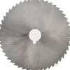 Slitting & Slotting Saw: 6" Dia, 3/32" Thick, 1" Arbor Hole, 50 Teeth, High Speed Steel