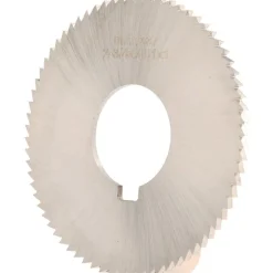 Slitting & Slotting Saw: 2-3/4" Dia, 0.0810" Thick, 1" Arbor Hole, 72 Teeth, High Speed Steel
