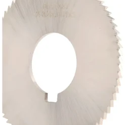 Slitting & Slotting Saw: 2-3/4" Dia, 0.0810" Thick, 1" Arbor Hole, 72 Teeth, High Speed Steel