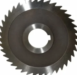Slitting & Slotting Saw: 4" Dia, 3/32" Thick, 1" Arbor Hole, 40 Teeth, High Speed Steel