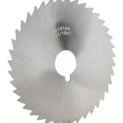 Slitting & Slotting Saw: 5" Dia, 1/16" Thick, 1" Arbor Hole, 40 Teeth, High Speed Steel