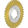 Slitting & Slotting Saw: 4" Dia, 1/8" Thick, 1" Arbor Hole, 40 Teeth, High Speed Steel