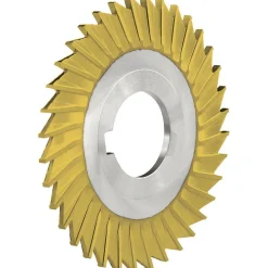 Slitting & Slotting Saw: 4" Dia, 1/8" Thick, 1" Arbor Hole, 40 Teeth, High Speed Steel