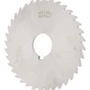Slitting & Slotting Saw: 4" Dia, 1/8" Thick, 1" Arbor Hole, 36 Teeth, High Speed Steel