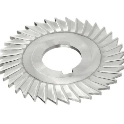 Slitting & Slotting Saw: 4" Dia, 1/8" Thick, 1" Arbor Hole, 36 Teeth, High Speed Steel