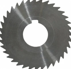 Slitting & Slotting Saw: 3" Dia, 1/32" Thick, 1" Arbor Hole, 36 Teeth, High Speed Steel