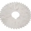 Slitting & Slotting Saw: 4" Dia, 3/64" Thick, 1" Arbor Hole, 40 Teeth, High Speed Steel