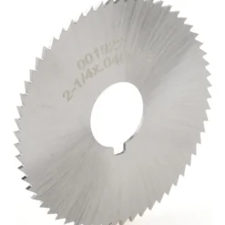 Slitting & Slotting Saw: 2-1/4" Dia, 0.0400" Thick, 5/8" Arbor Hole, 60 Teeth, High Speed Steel