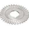 Slitting & Slotting Saw: 4" Dia, 3/16" Thick, 1" Arbor Hole, 40 Teeth, High Speed Steel