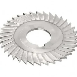 Slitting & Slotting Saw: 4" Dia, 3/16" Thick, 1" Arbor Hole, 40 Teeth, High Speed Steel