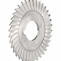 Slitting & Slotting Saw: 4" Dia, 3/16" Thick, 1" Arbor Hole, 40 Teeth, High Speed Steel
