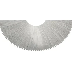 Slitting & Slotting Saw: 2-1/4" Dia, 0.0200" Thick, 5/8" Arbor Hole, 132 Teeth, High Speed Steel