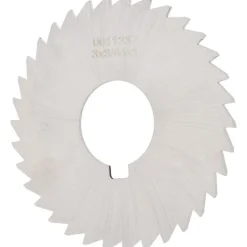 Slitting & Slotting Saw: 3" Dia, 3/64" Thick, 1" Arbor Hole, 34 Teeth, High Speed Steel
