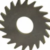 Slitting & Slotting Saw: 3/4" Dia, 0.0510" Thick, 1/4" Arbor Hole, 20 Teeth, Solid Carbide