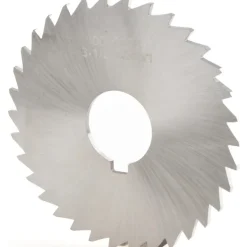 Slitting & Slotting Saw: 3-1/2" Dia, 3/32" Thick, 1" Arbor Hole, 34 Teeth, High Speed Steel