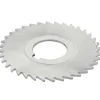 Slitting & Slotting Saw: 5" Dia, 1/16" Thick, 1" Arbor Hole, 44 Teeth, High Speed Steel