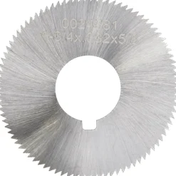 Slitting & Slotting Saw: 1-3/4" Dia, 0.0320" Thick, 5/8" Arbor Hole, 90 Teeth, High Speed Steel