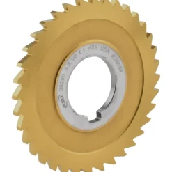 Slitting & Slotting Saw: 3" Dia, 1/8" Thick, 1" Arbor Hole, 36 Teeth, High Speed Steel