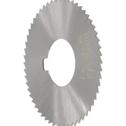 Slitting & Slotting Saw: 2-3/4" Dia, 0.0320" Thick, 1" Arbor Hole, 56 Teeth, High Speed Steel