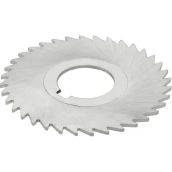 Slitting & Slotting Saw: 8" Dia, 1/8" Thick, 1" Arbor Hole, 58 Teeth, High Speed Steel
